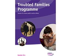 Troubled families report front cover